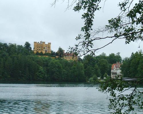 View of the old castle form the lake